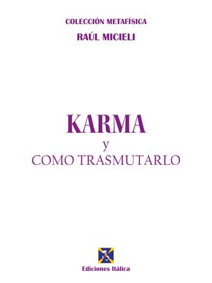 cover image of Karma y cómo transmutarlo
